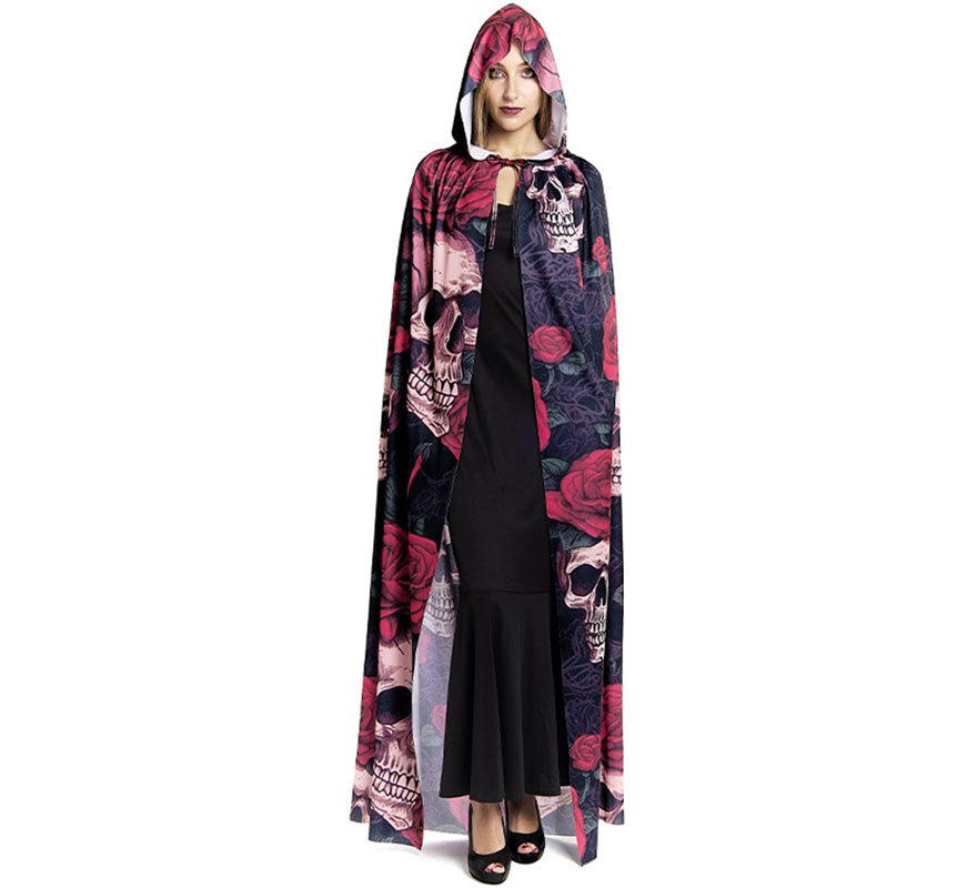 Translation missing: it.Capa de Calavera con Rosas de 185 cm