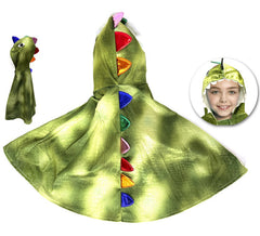 Mantello di drago verde per bambini