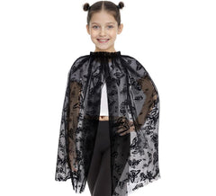 Mantella in pizzo a farfalla per bambini