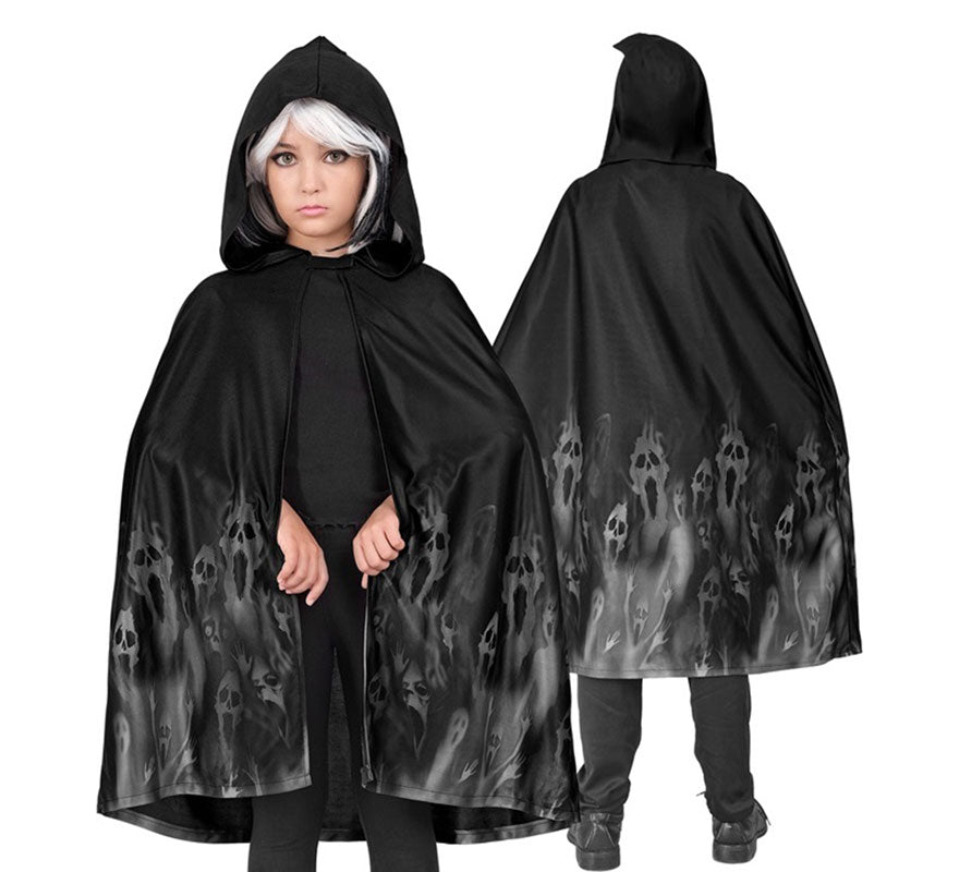 Capa de Fantasmas de 75 cm para niños