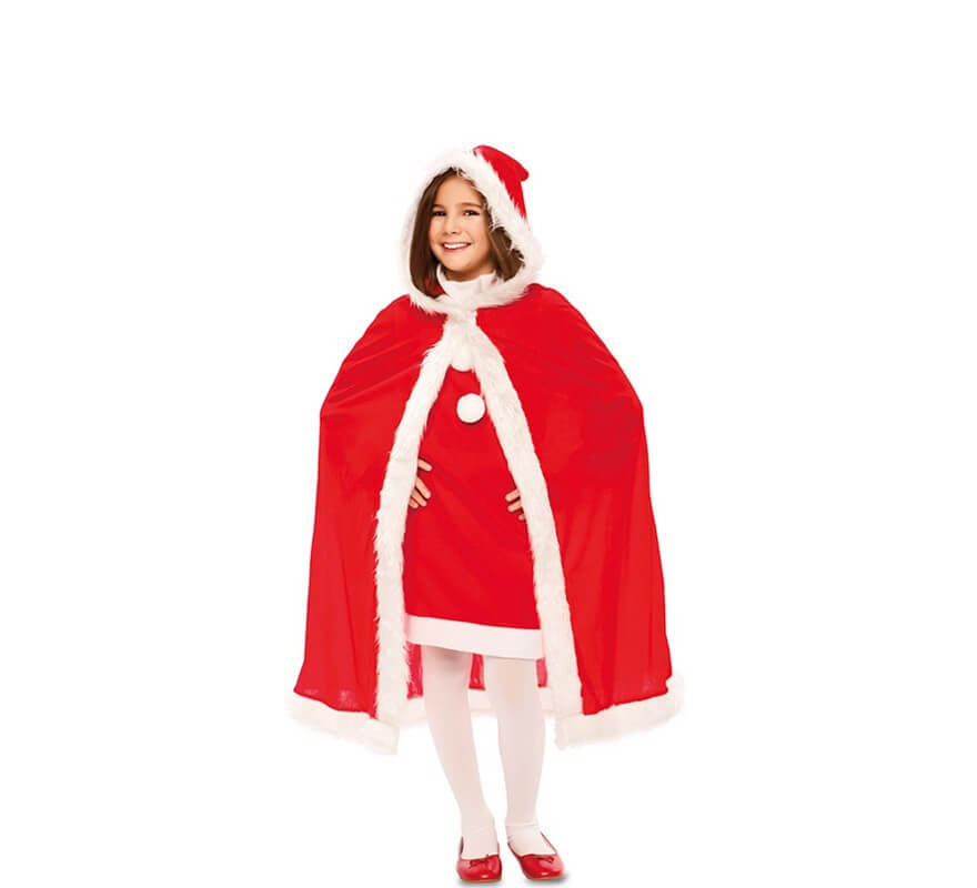 Translation missing: es.Capa de Mamá Noel para niña