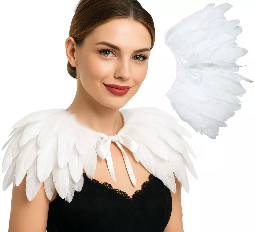 Translation missing: es.Capa de Plumas blancas de 30x90 cm