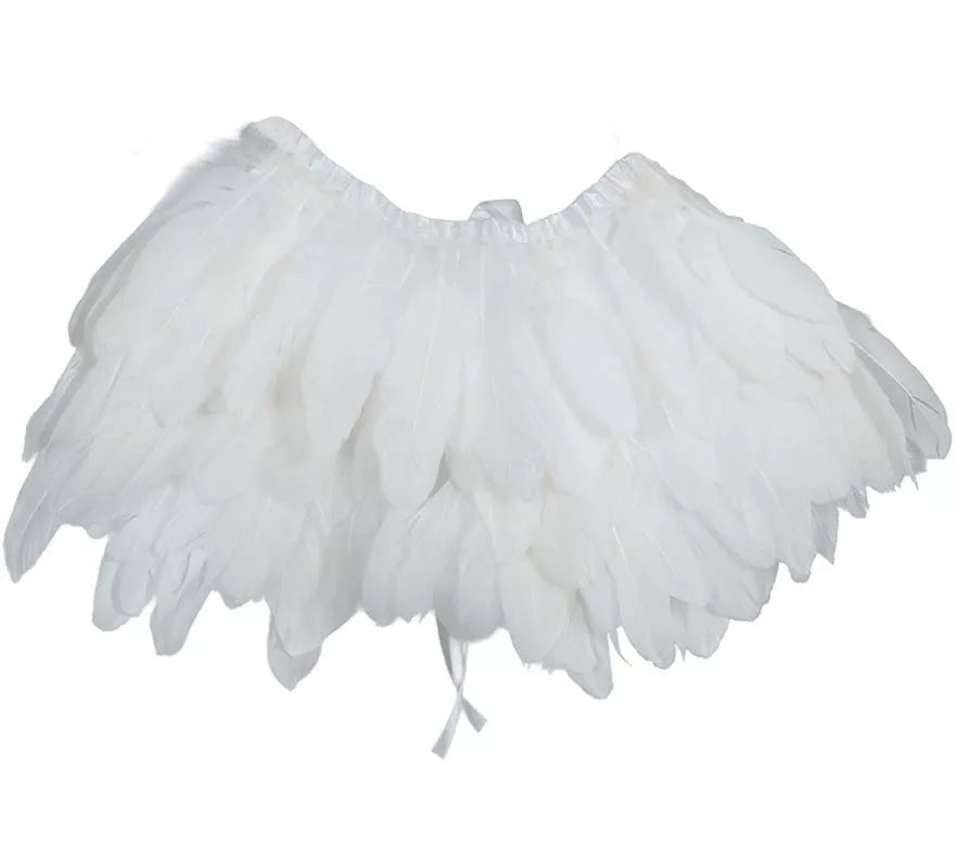 Translation missing: es.Capa de Plumas blancas de 30x90 cm