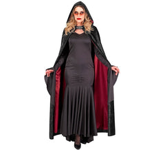 Mantello da vampiro in velluto da 140 cm