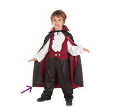 Cape vampiro reversibile da bambino