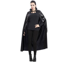 Mantello nero di 120 cm per adulti
