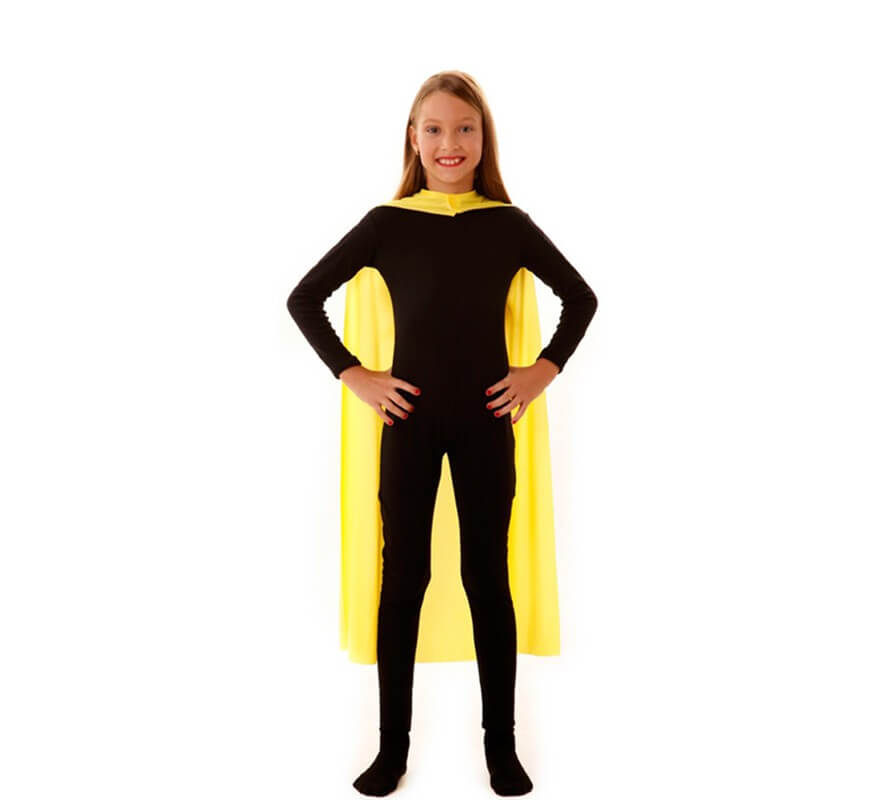 Translation missing: it.Capa Superhéroe Infantil Amarilla de 90 cm