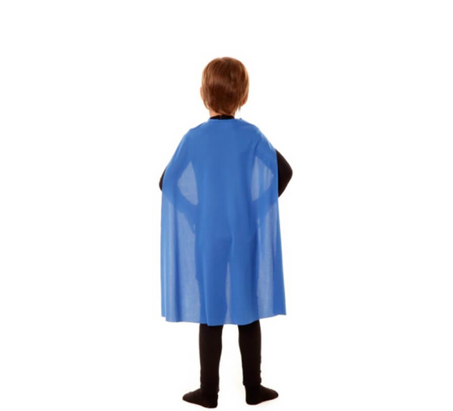 Translation missing: it.Capa Superhéroe Infantil Azul de 70 cm