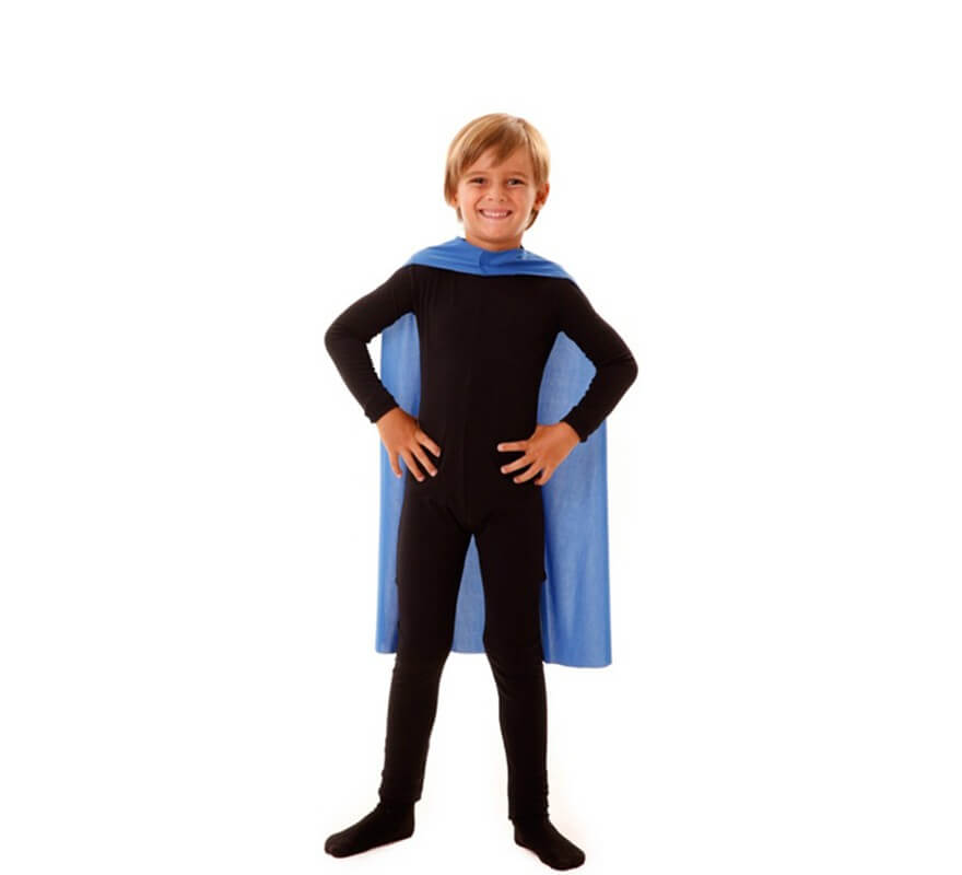 Translation missing: it.Capa Superhéroe Infantil Azul de 70 cm