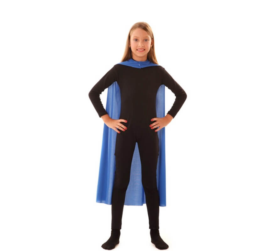 Translation missing: es.Capa Superhéroe Infantil Azul de 90 cm