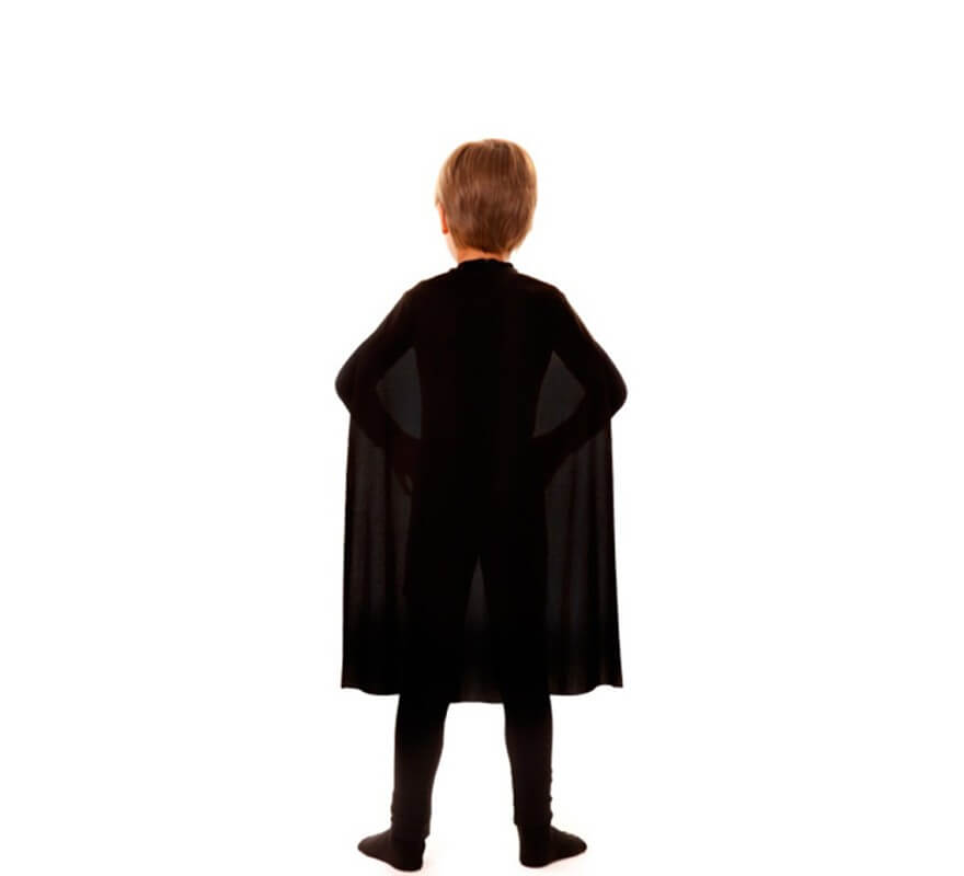 Translation missing: it.Capa Superhéroe Infantil Negra de 70 cm