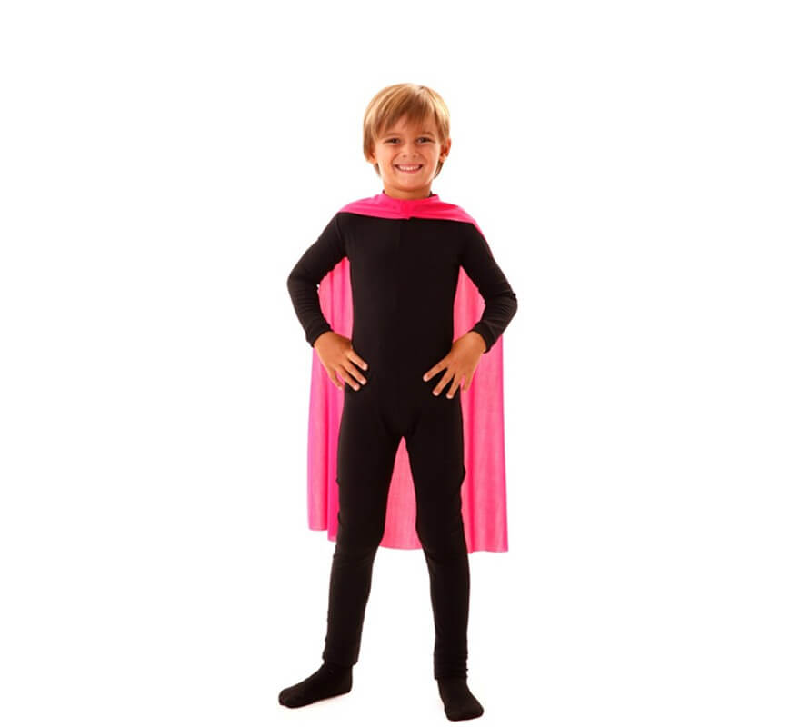 Translation missing: it.Capa Superhéroe Infantil Rosa de 70 cm
