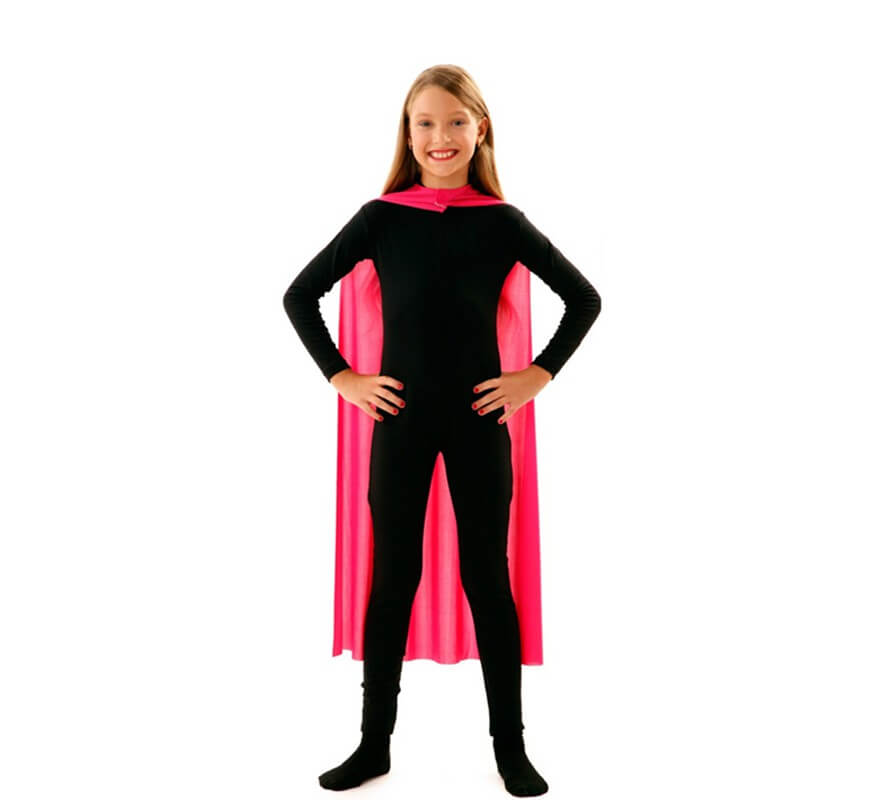 Translation missing: it.Capa Superhéroe Infantil Rosa de 90 cm