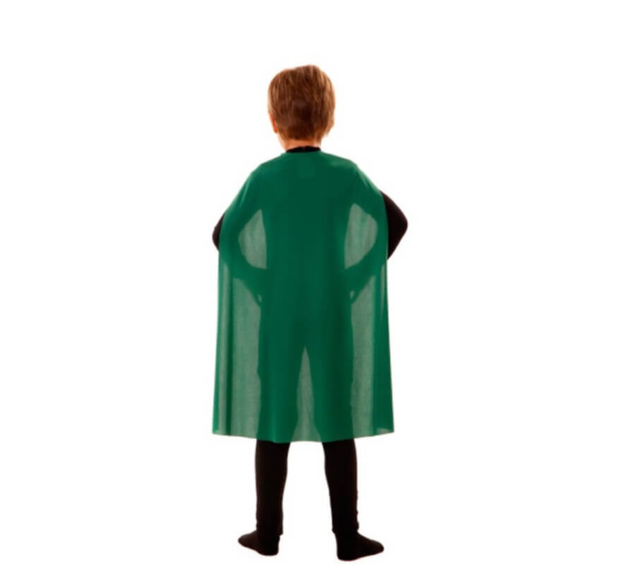 Translation missing: it.Capa Superhéroe Infantil Verde de 70 cm