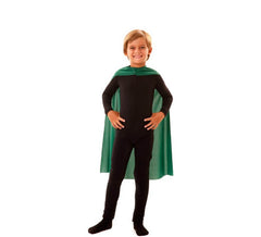 Capo da supereroe da bambino verde da 70 cm
