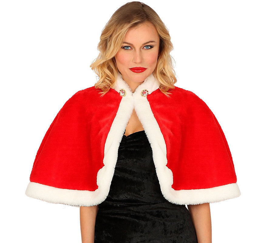Capelina o Capa corta de Mamá Noel