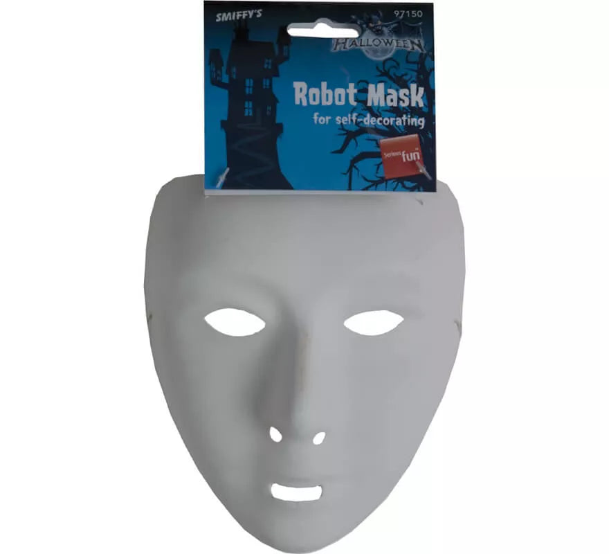 Careta de Fantasma blanco para adultos
