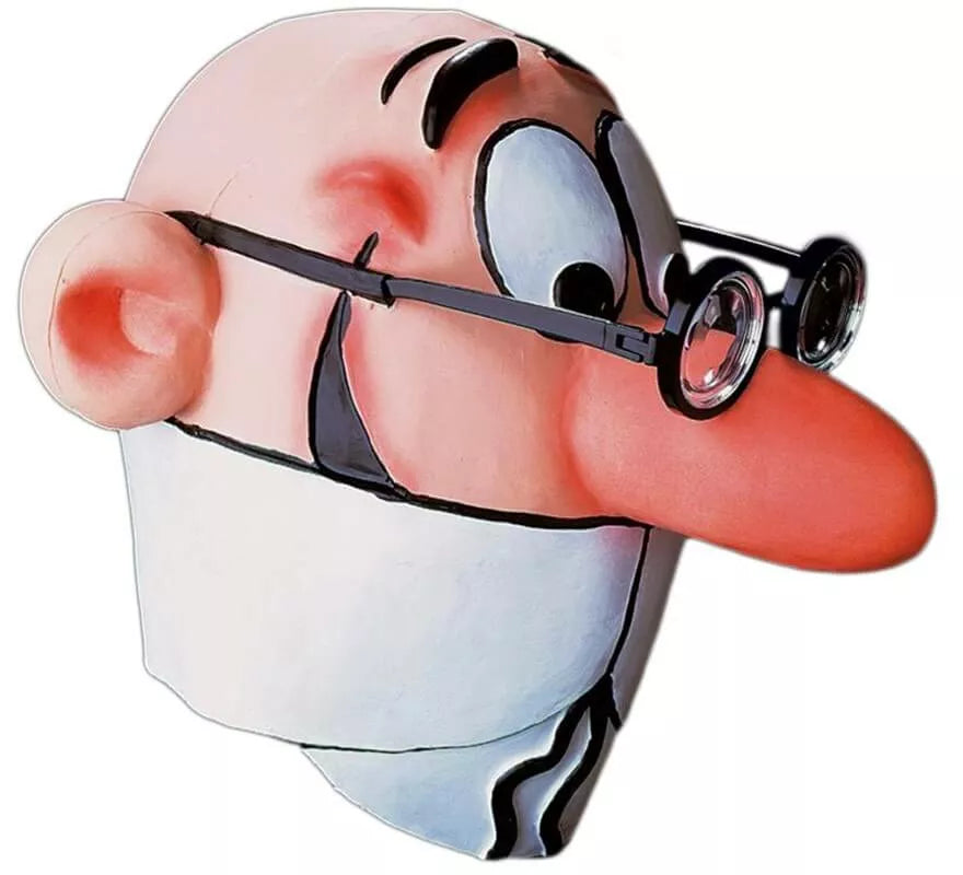 Translation missing: it.Careta de Mortadelo con gafas
