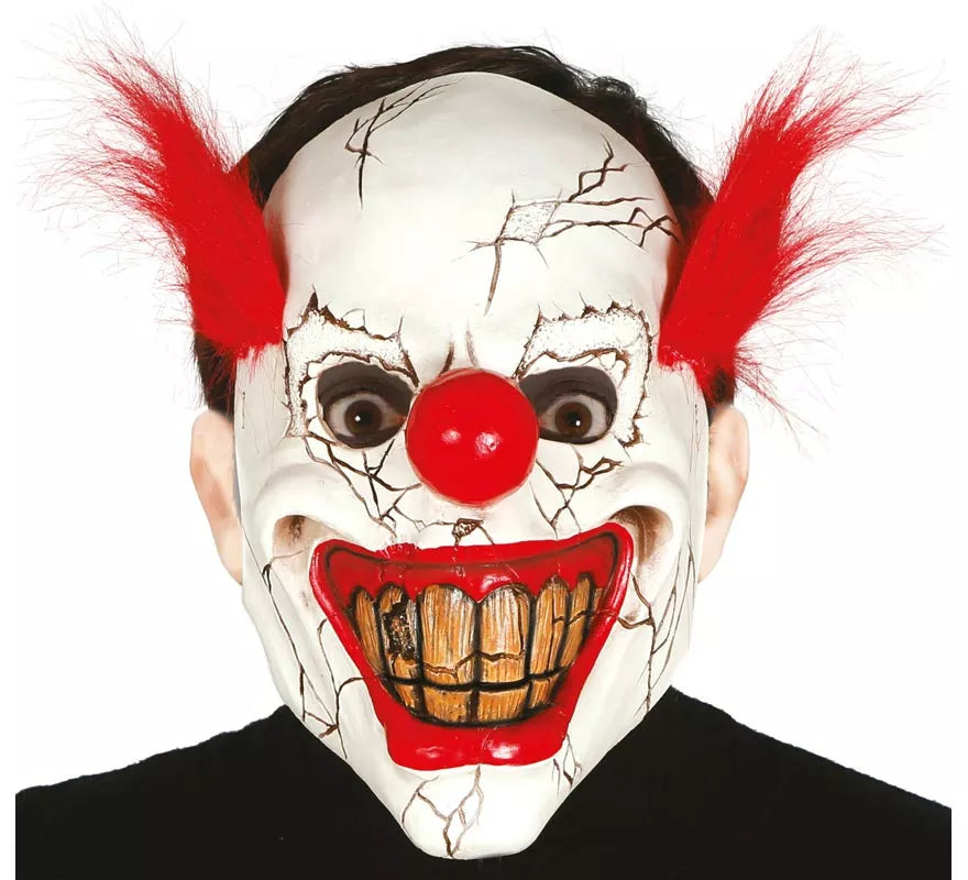 Translation missing: es.Careta de Payaso de terror con pelo