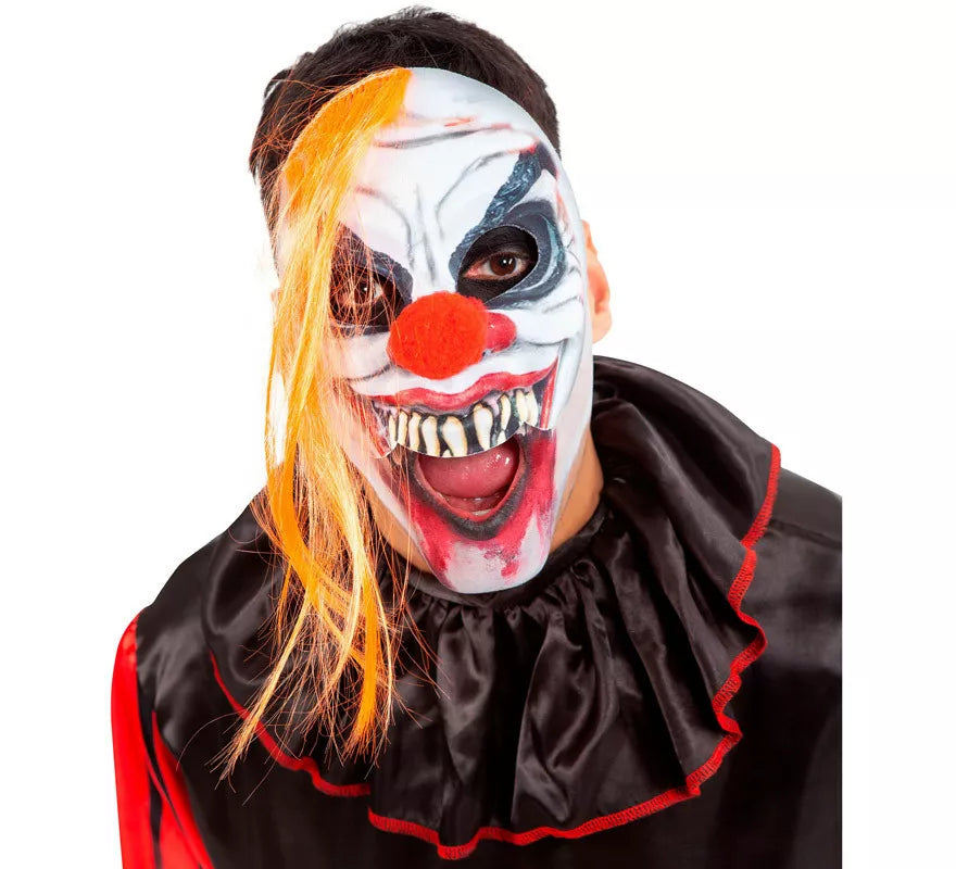 Translation missing: it.Careta de Payaso del Terror con Pelo Naranja