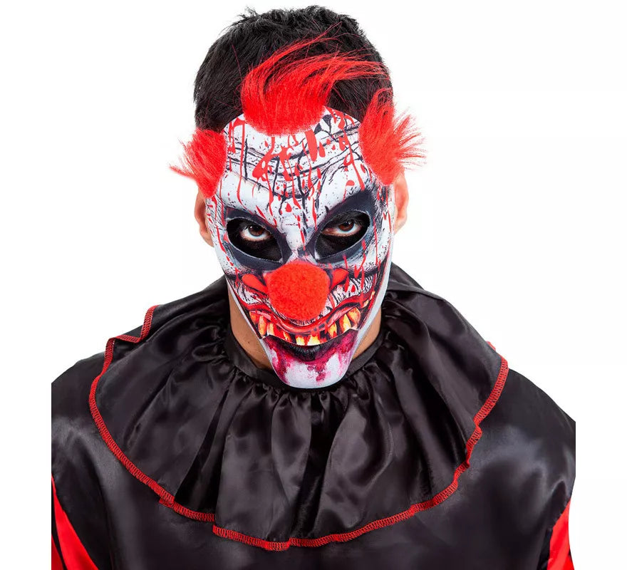 Translation missing: it.Careta de Payaso del Terror con Pelo Rojo