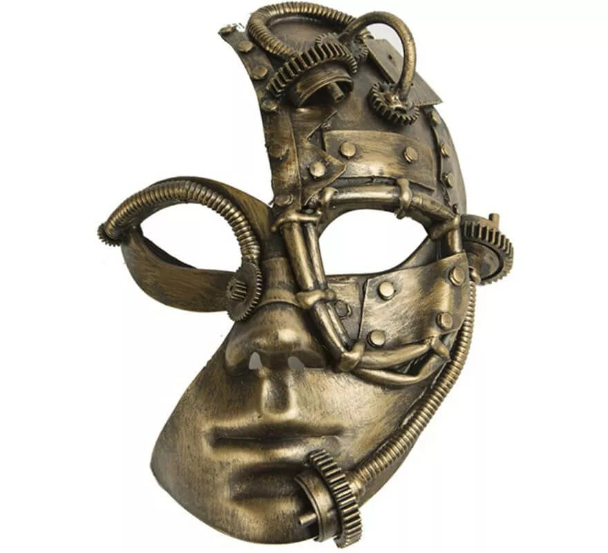 Translation missing: it.Careta de Steampunk Media Cara