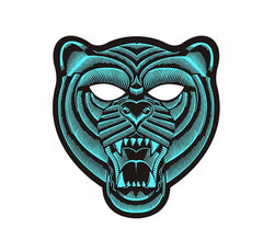 Maschera da tigre illuminazione led