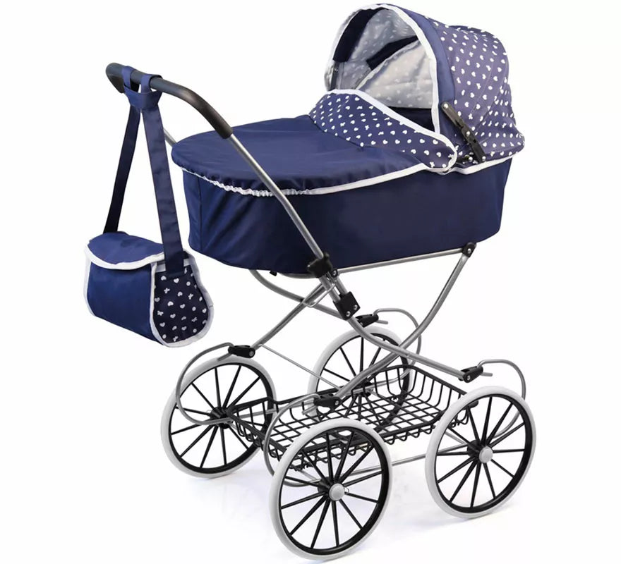 Translation missing: it.Carro de Muñecas Classic Deluxe con Bolso de 89x70x42 cm