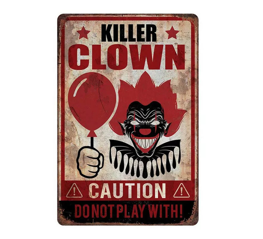 Translation missing: es.Cartel 'Killer Clown' de 24X36 cm