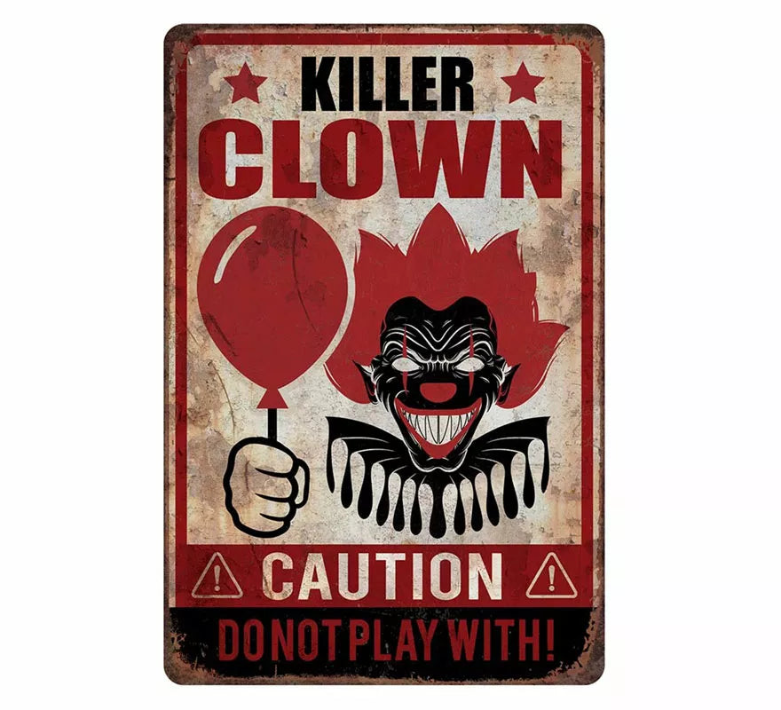 Translation missing: es.Cartel 'Killer Clown' de 24X36 cm
