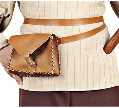 Cartera Medieval plástico imitación de cuero