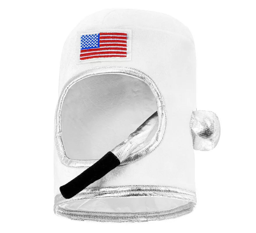 Translation missing: es.Casco Astronauta Blanco USA para niños