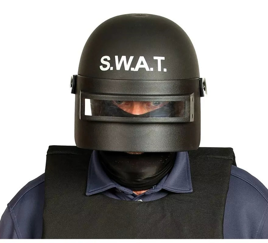 Translation missing: it.Casco de Agente Swat para adulto