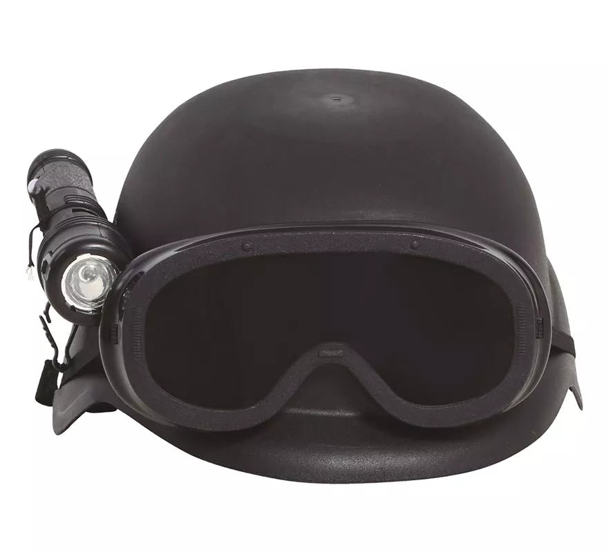 Translation missing: es.Casco de Antidisturbios con Linterna para niños
