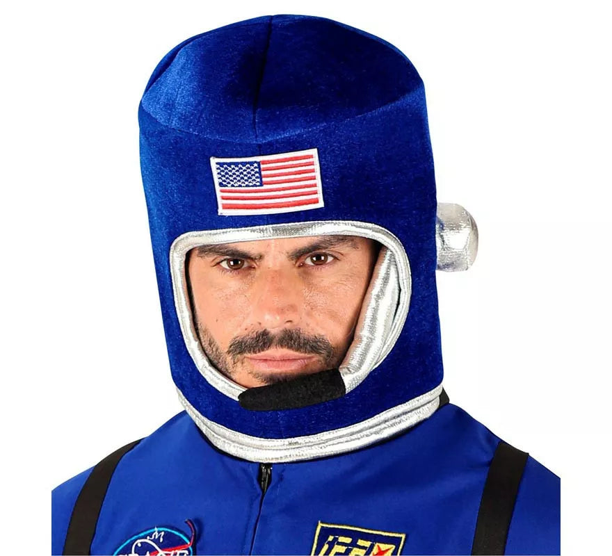 Translation missing: es.Casco de Astronauta Space azul para adulto