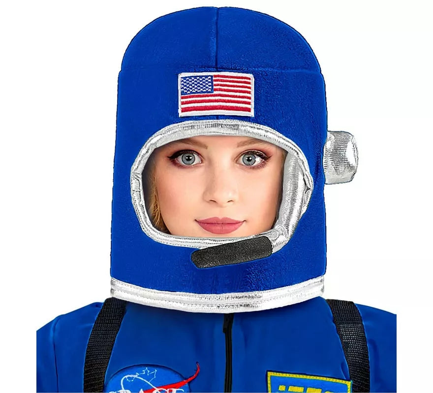 Translation missing: es.Casco de Astronauta Space azul para niño