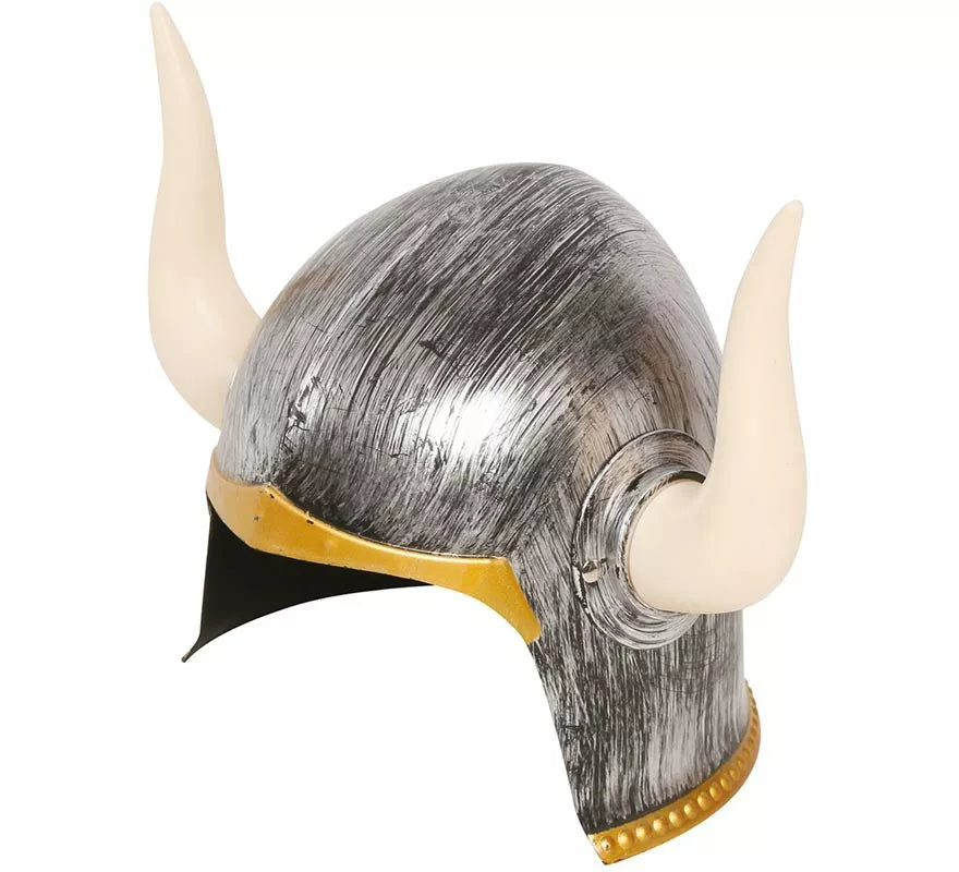 Casco de Bárbaro con cuernos