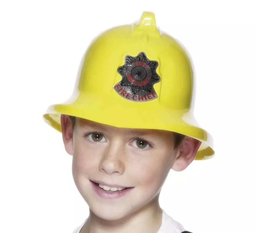 Translation missing: it.Casco de Bombero color Amarillo Infantil