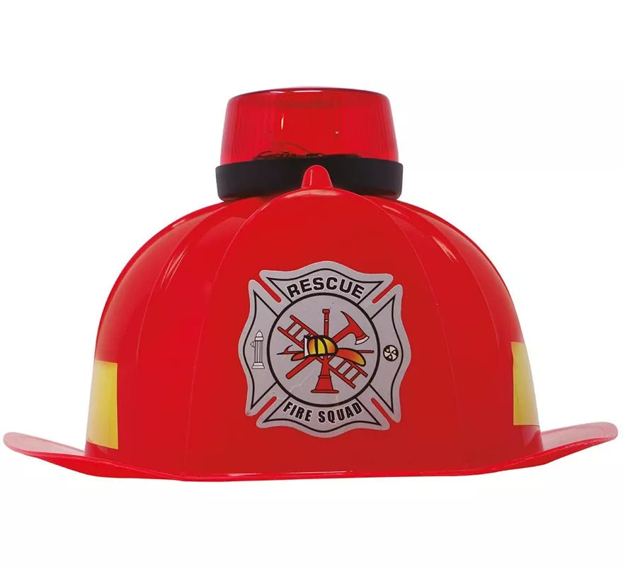 Translation missing: es.Casco de Bombero con sirena, luz y sonido
