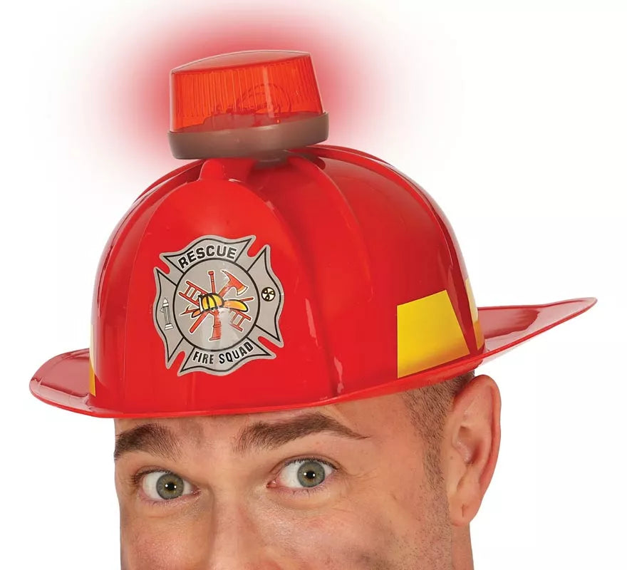 Translation missing: it.Casco de Bombero con sirena, luz y sonido