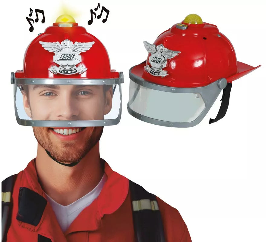 Translation missing: it.Casco de Bombero con Sirena y Luz