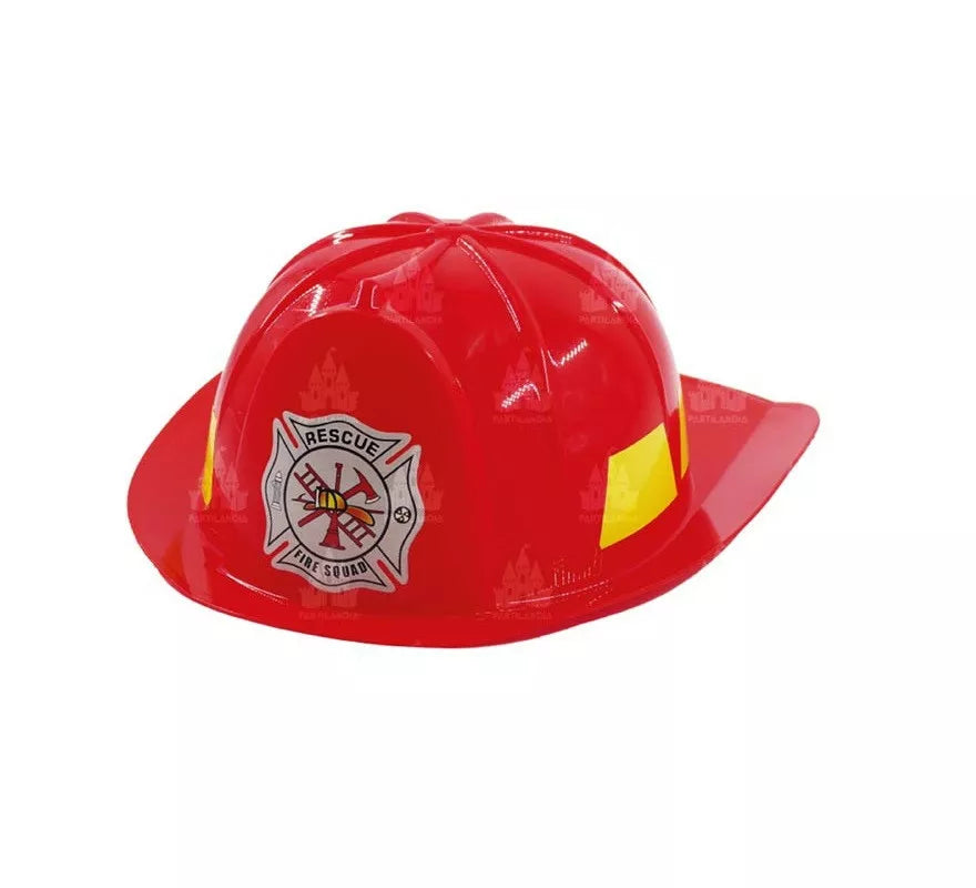 Translation missing: es.Casco de Bombero rojo y amarillo infantil