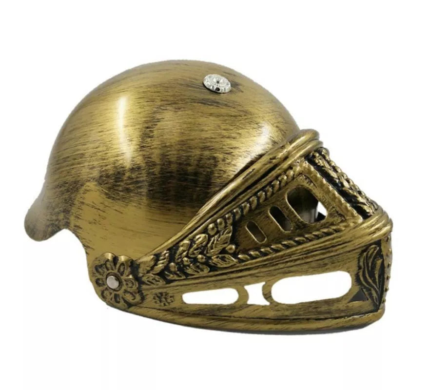 Translation missing: es.Casco de Caballero dorado con rejilla