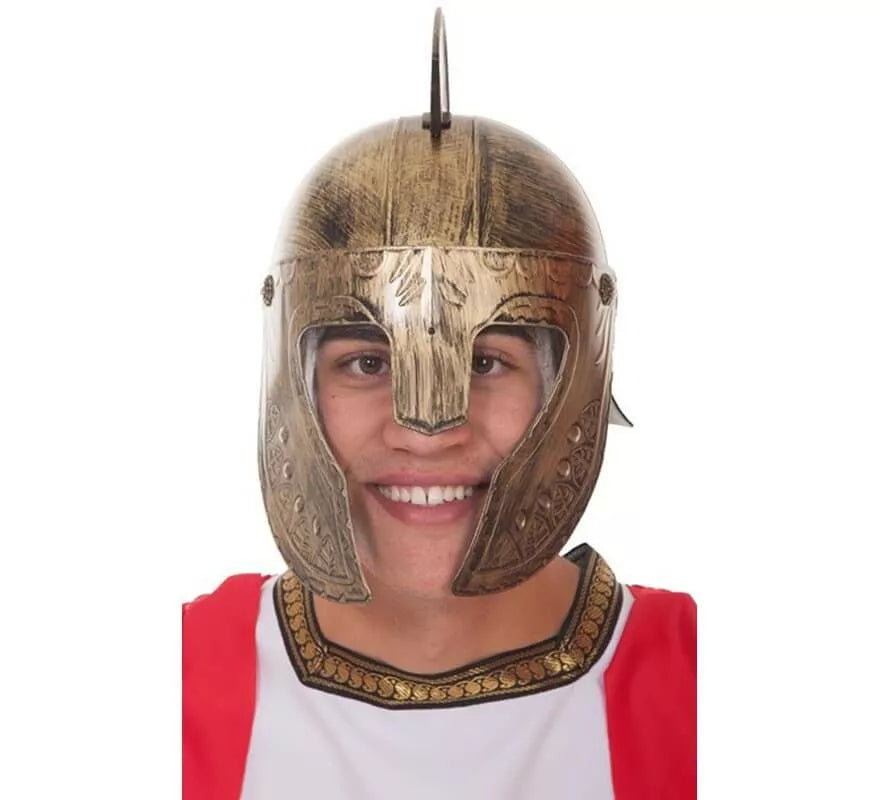 Translation missing: it.Casco de Centurión Romano Dorado
