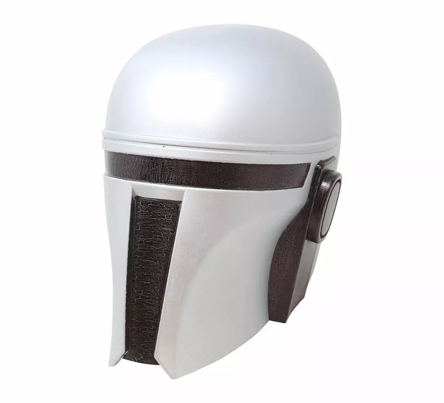 Casco de Soldado Espacial Plateado