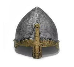 Casco da soldato medievale invecchiato