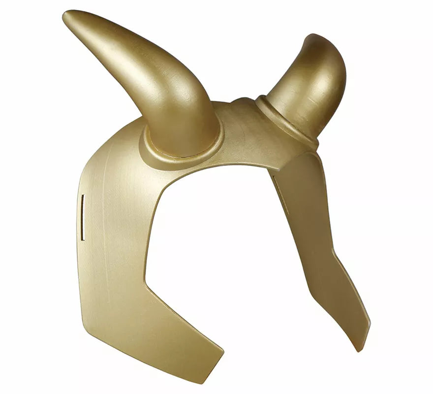 Translation missing: es.Casco de Superhéroe Dorado con Cuernos