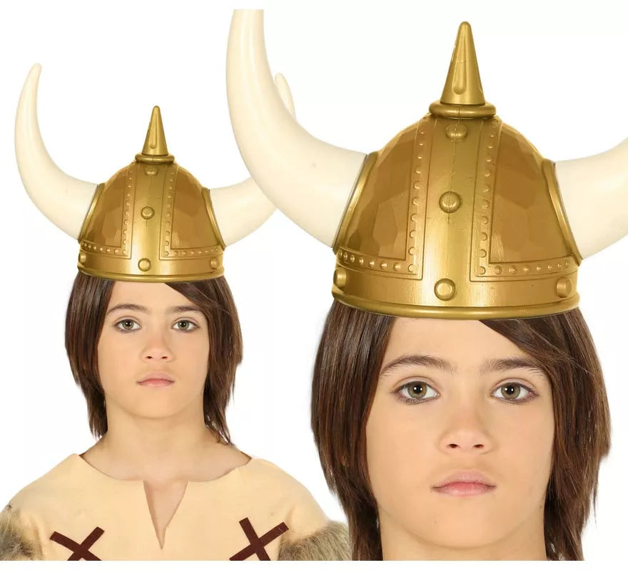 Translation missing: es.Casco de Vikingo con Cuernos para niño