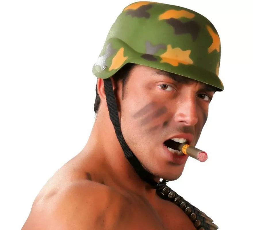 Translation missing: es.Casco Militar con cuerda