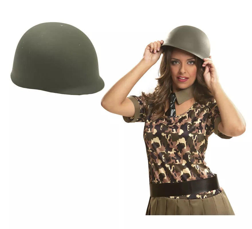 Translation missing: es.Casco Militar o del Ejército color Verde